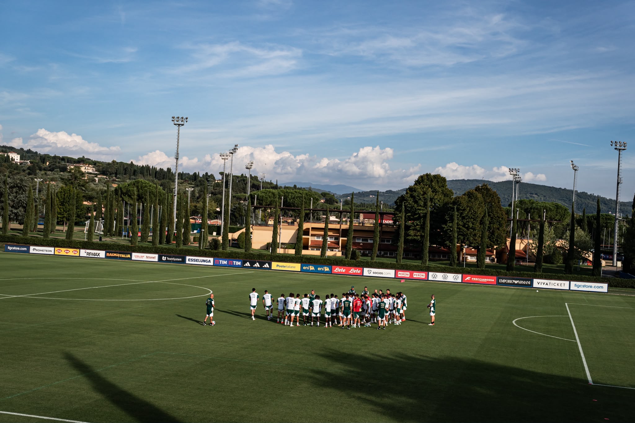 Ritiro Nazionale Italiana18